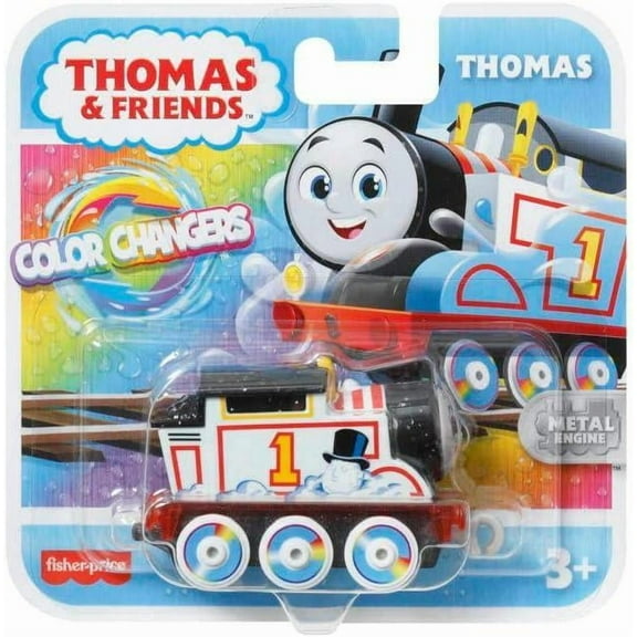Thomas & Friends Color Changers Metallic Push Along Diecast Engine Toy Train - Thomas Toy Train
