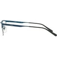 thumbnail image 4 of ARNETTE Mens An6118 Tail Metal Rectangular Prescription Eyeglass Frames Matte Blue/Demo Lens 54 Millimeters, 4 of 5