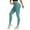 Green, variant on oqasdz Leggings for Women High Waist Tummy Control Tights Quick Drying Running Sports Yoga Pants L
