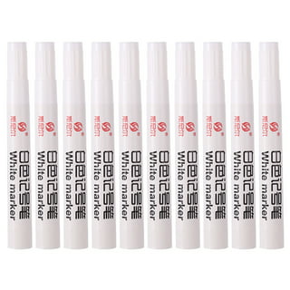 Permanent White Markers Paint Pen Wall Bathroom Fabric Rock