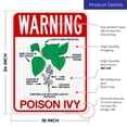 thumbnail image 3 of Warning Poison Ivy Sign,, 3 of 8
