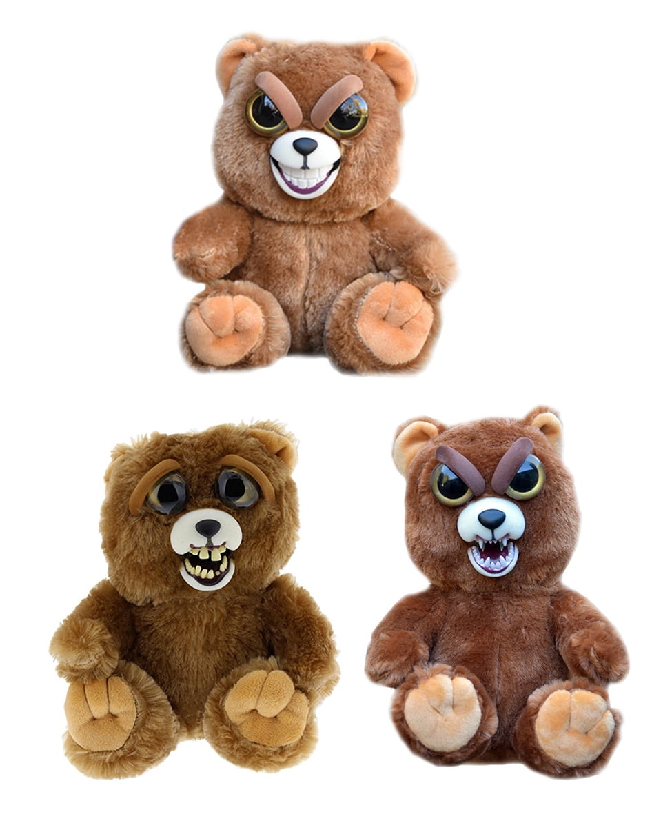 Feisty Pets 8" Mixed Emotions Plush Bundle Sir GrowlsALot the Bear x3 Walmart Canada