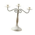 thumbnail image 2 of Zxpjkyu Multi Arm Candelabra Candelabrum Home Kitchen Dining Room Candlestick Holder White with 3 Arms, 2 of 9