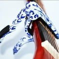 thumbnail image 4 of KAKOWELY Guitar Capo Classical Folk Guitar Inflectors Ballad Guitar Capo Electric and Wood Guitar Picks Quick Change Tune Clamp Key Trigger (Blue and White Porcelain), 4 of 4