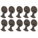 thumbnail image 1 of Manijas para muebles, Manijas para muebles, Tiradores de cajón de metal redondos vintage, Manijas vintage, Solución innovadora, 1 of 14