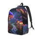 thumbnail image 1 of Easygdp Jungle Path Glowing Mushrooms Mochila de Lona Resistente para Laptop, Compatible con Laptops de 15 a 17 pulgadas, Ideal para Escuela, Trabajo y Viajes-Medium, 1 of 5