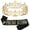 PROM KING black gold, variant on COMEET party hat, Party Royal Crowns with Sashes for Men Women Birthday King Rhinestones Crowns Shoulder Wrap Set Evening Party Props Supp