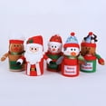 thumbnail image 3 of Bearachild Bolsa de regalo, soporte para regalo, tarro de caramelo, forro polar multiusos, colgante de Navidad, accesorios para festivales, saco de Kits de decoración para fiestas Anciano Forma Bearachild HA069770-02, 3 of 6