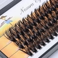 thumbnail image 4 of Natural 40D False Eyelashes C Curl Individual Lashes for Beginners Self Application At Home, 4 of 5