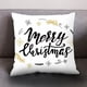 thumbnail image 1 of Xihbxyly Funda de Cojín Navideña de Terciopelo Color Melocotón, Cuadrada, Lavable, Ideal para Decorar El Hogar, El Sofá y La Oficina, Celebraciones Navideñas, 45 X 45 Cm, 1 Unidad., 1 of 2