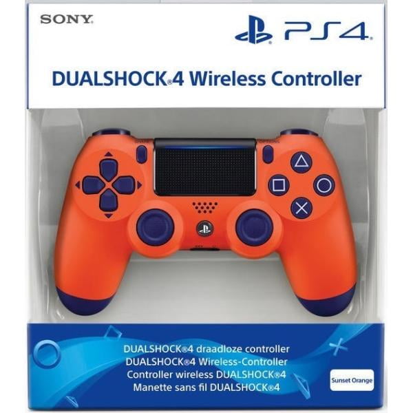 DualShock 4 Wireless Controller - Sunset Orange - PlayStation 4