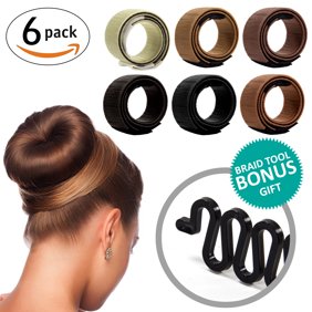 Brown Magic Bun Maker 3 Pack Perfect Hair Bun Maker Hair