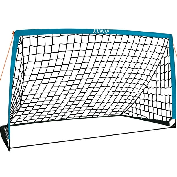 Red de práctica portátil plegable para portería de fútbol Kunup para niños