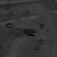 thumbnail image 7 of Unique Bargains 210T Motorcycle Half Cover Outdoor Waterproof Rain Dust UV Protection Black L, 7 of 7