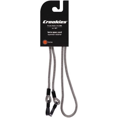 Croakies Terra Spec Cord Eyewear Retainer, Pewter