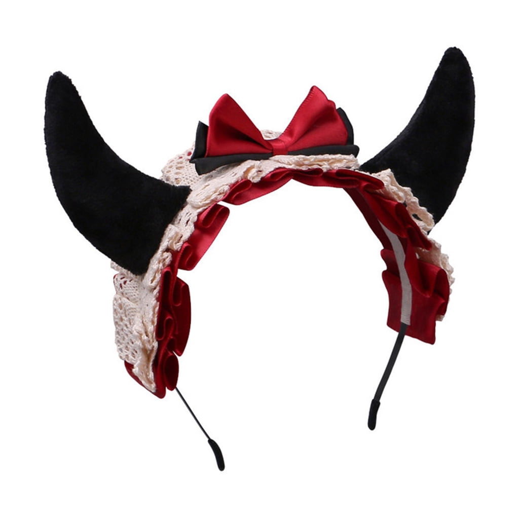 Devil Hairband Fancy Costume Cosplay Sunflower Kawaii Cat Ears Headband 