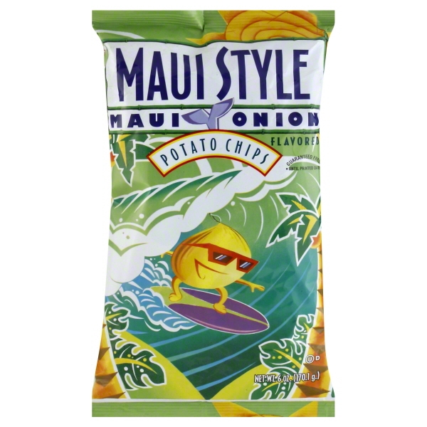Maui Style Onion Potato Chips, 6 oz.