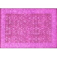 thumbnail image 1 of Ahgly Company Indoor Rectangle Oriental Pink Traditional Area Rugs, 5' x 8', 1 of 4