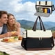 thumbnail image 1 of Bolsas de almacenamiento, loncheras para mujer, lonchera de 15.6 pulgadas para portátil con lonchera aislante y compartimento grande para portavasos, ideal para enfermeras, profesores, trabajo, oficin, 1 of 9
