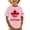 Pink, variant on OOOUM Boys Short Sleeve T-Shirt Canadian National Day Graphic Basic Tees Active Breathable Running Shirt Top For Soccer Black 13-14 Years