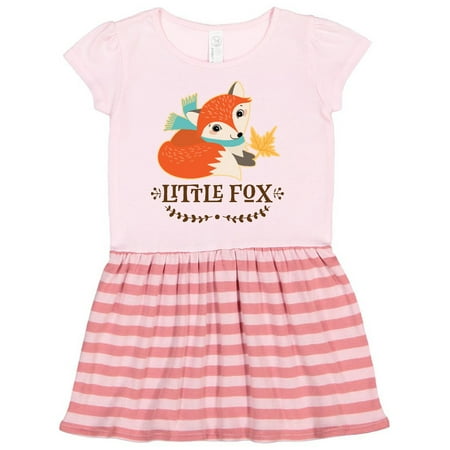 

Inktastic Little Fox Outfit New Baby Gift Toddler Girl Dress