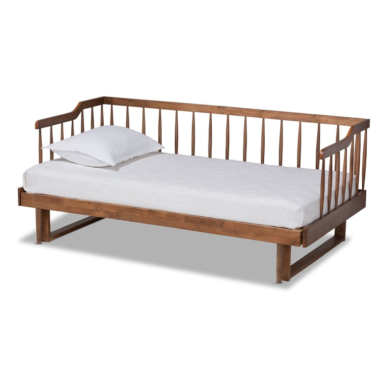 Baxton Studio Muriel Modern and Transitional Walnut Brown Finished