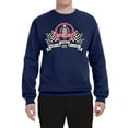 thumbnail image 2 of Wild Bobby Ford Shelby Vintage Checkered Flag Unisex Crewneck Sweatshirt, 2 of 6