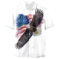 thumbnail image 4 of mgoYE 250th Anniversary USA T-Shirt Men's American 250th Anniversary Printed Casual Sweatshirt 250 Years 1776–2026 Patriotic Button Shirt(White,6XL), 4 of 6