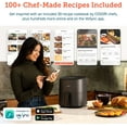thumbnail image 3 of COSORI Smart Air Fryer, 5 QT Compact 9-in-1 Oven, Preheat, 450°F Max, Dishwasher-Safe, Dark Gray, 3 of 11