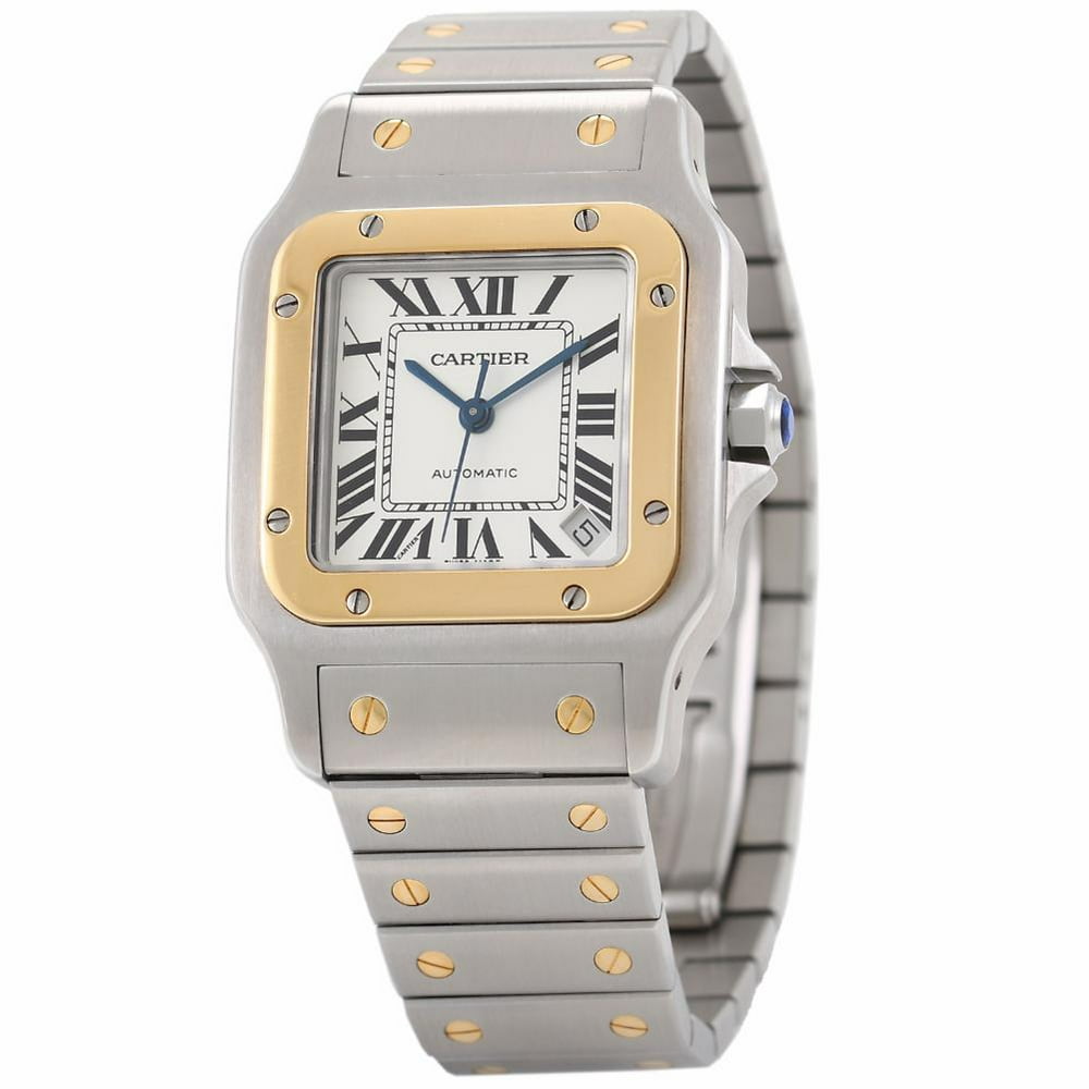 Cartier - Pre-Owned Cartier Santos Galbee 2823 Steel Watch (Certified ...