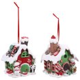 thumbnail image 3 of 2pcs Christmas Candy House Lighted Gingerbread House Tabletop Decor Christmas Gift, 3 of 8
