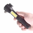 thumbnail image 2 of Iluminación portátil, Flash multifunción linterna luz autodefensa iluminación exterior emergencia Flash Usb impermeable coche seguridad martillo, Kuyhfg Sin marca, 2 of 3