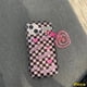 thumbnail image 3 of Para Samsung A14 A04s A12 A50 A53 A23 A34 A54 A13 A03s A03 A04E A20s A11 A31 A51 A21s A32 A02s A52s A52 A04s A04 A30 A20 A30s A10s A71 A22 Love Heart Checkerboard Pulsera Funda Blanda, 3 of 3