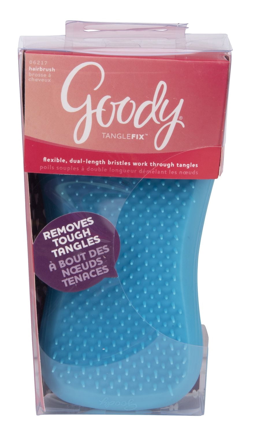 Goody Tangle Fix Detangling Hair Brush, Assorted Designs, 1 Ct