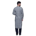 thumbnail image 5 of Atasi Mens Rayon Pathani Kurta Solid Salwar Set Printed Punjabi Kurta For Men, 5 of 5