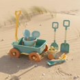 thumbnail image 2 of twisto Sand Wagon Set Easy Carry Sand Digging Toy Kit Sturdy Plastic Castle Building Kit for Children, 2 of 9