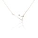 thumbnail image 1 of Collar Sonducket Ins Doce Signo del zodiaco Constelaciones Tema Amistad Rhinestone Chic Cómodo Colgante Aries Plata AP009335-23, 1 of 6