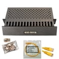 thumbnail image 1 of Neat Patch 2U cable Management Kit - 2 Packs w 48 cAT6 Patch cables (2FT Yellow), 1 of 3