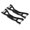Black, variant on Yihuala 1/5 Remote Control Car Upper Suspension Arms Aluminium Alloy Front/Rear Swing Arms XMaxx Toy Modified Kits
