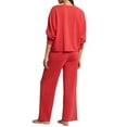thumbnail image 2 of Polo Ralph Lauren Womens Sweatshirt Knit Pajama Set Style-4P8030, 2 of 5