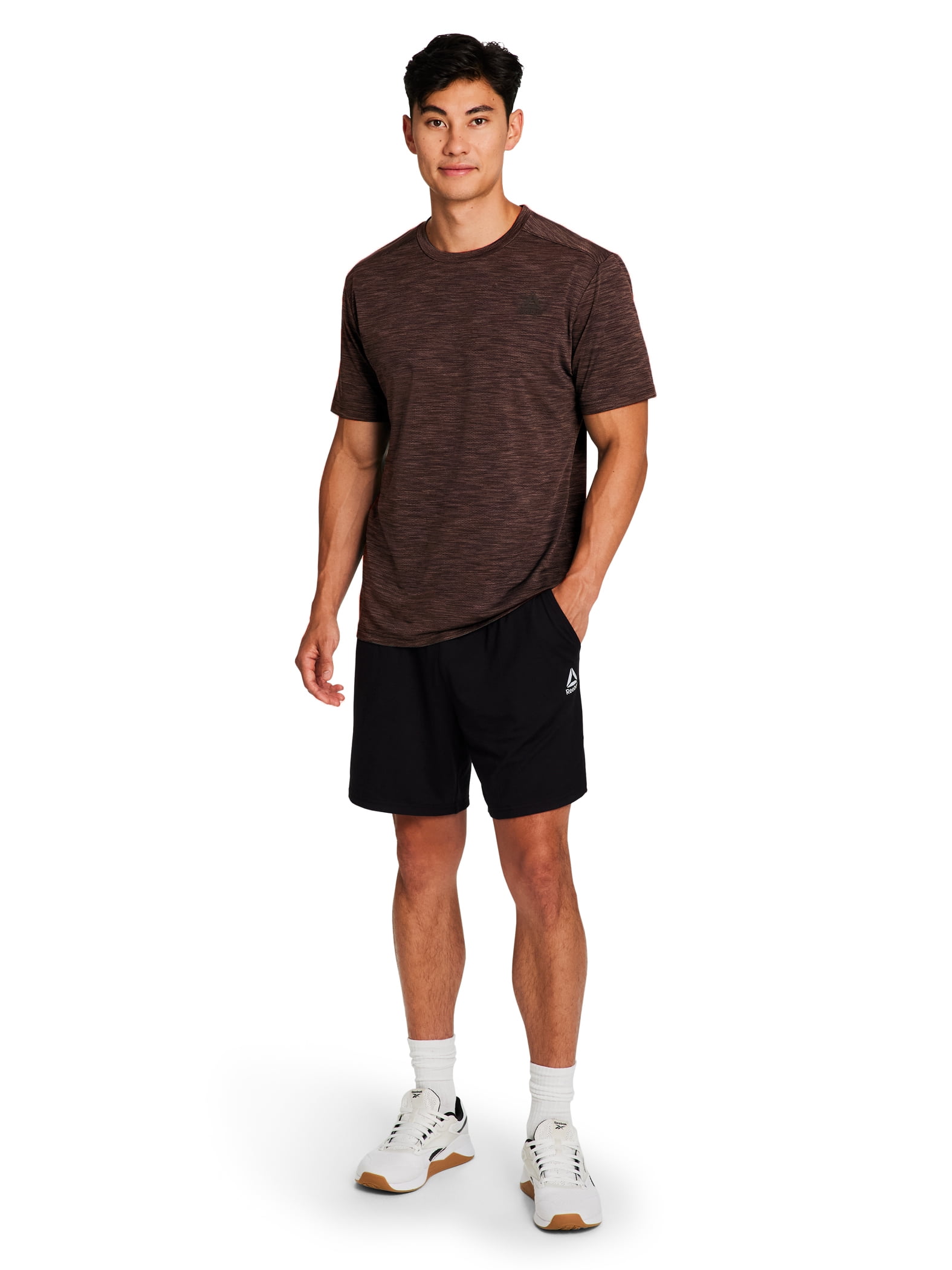 Reebok Men's & Big Men's Stride Performance Tee Shirt, Sizes XS-5XL