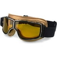 thumbnail image 1 of Motorcycle Goggles Vintage Motorcycle Goggles Aviator Pilot Scooter Goggles, 1 of 6