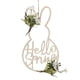 thumbnail image 2 of Guirnalda de conejo de Pascua Guirnaldas de flores artificiales Cartel de bienvenida Guirnalda de primavera Decoración Guirnalda de para la Gloria Guirnalda De Conejito De Pascua, 2 of 9