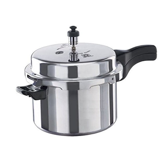 Vinod VA-10L High Quality Aluminum Pressure Cooker, 10-Liter
