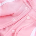 thumbnail image 4 of Warm Pet Jumpsuit For Small Medium Dogs French Bulldog Pet Dress up Dog Sweatshirt Dog Costume Dog Coat Dog Hoodies PINK L, 4 of 8