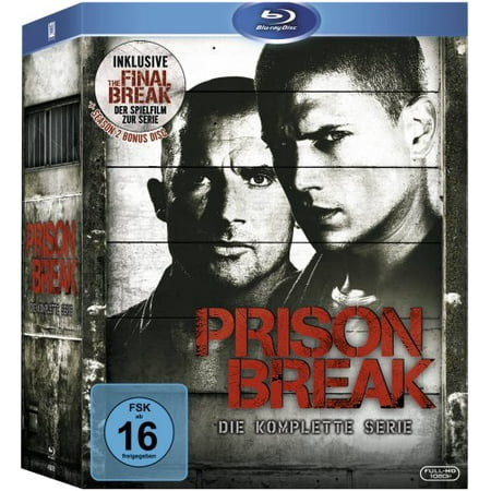 Prison Break (Complete Series) - 24-Disc Box Set ( Prison Break - Series One, Two, Three & Four ) [ Blu-Ray, Reg.A/B/C Import - Germany