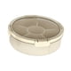 thumbnail image 5 of Bandeja para servir frutos secos y dulces, ideal para aperitivos, pasteles y postres. Crema, 5 of 9