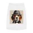thumbnail image 2 of Pet Tank Top Beagle Wearing Fedora, 2 of 11