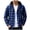 Mens Shirts Blue, variant on Mens Plaid Hoodies Pullover Long Sleeve with Pocket Fashion Streetwear Travel Casual Fall Tops Dad Gifts
