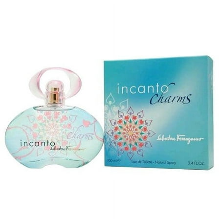 Incanto Charms by Salvatore Ferragamo, 3.4 oz Eau De Toilette Spray for Women